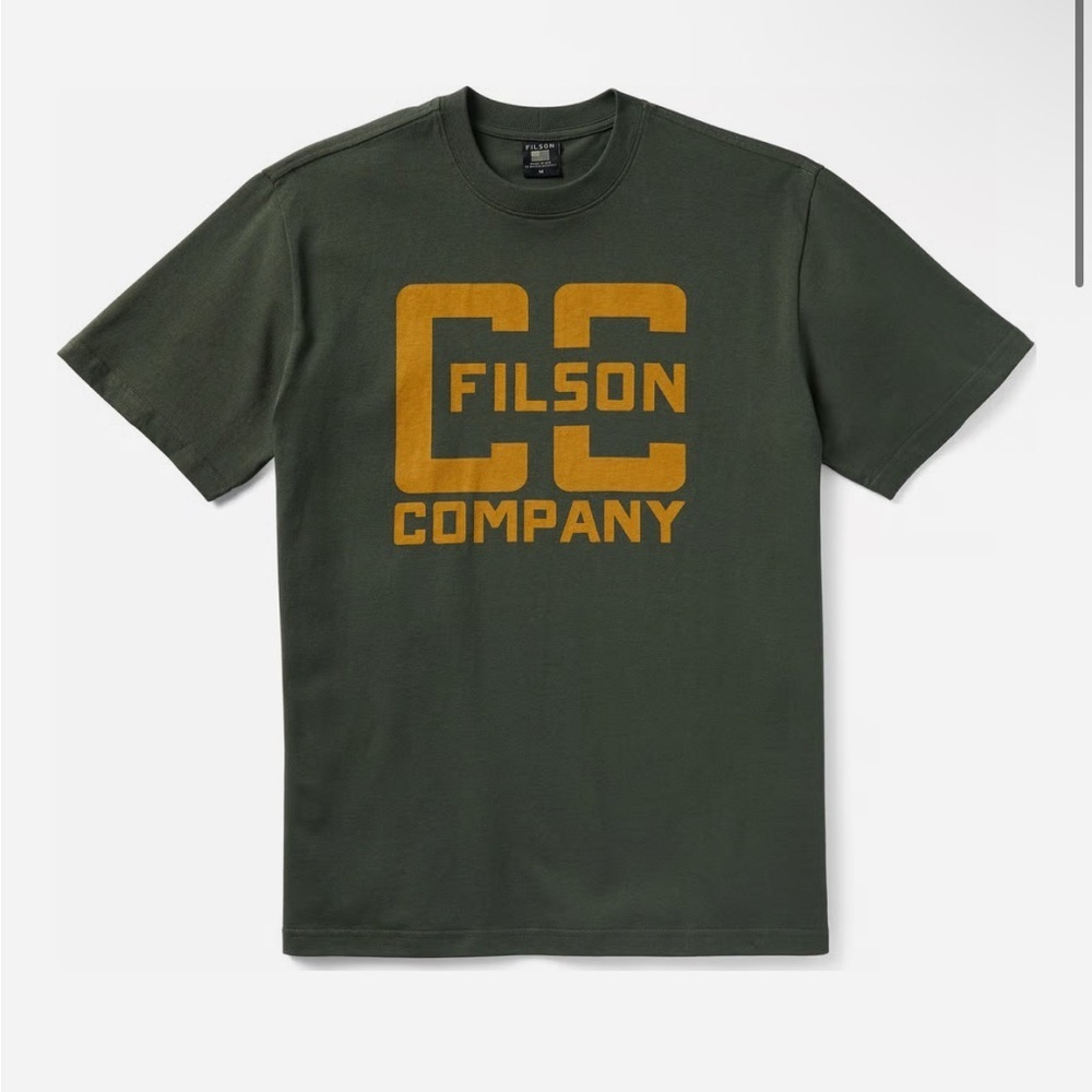 Filson Men's Pioneer Green Graphic T-Shirt CC FILSON CO 51573